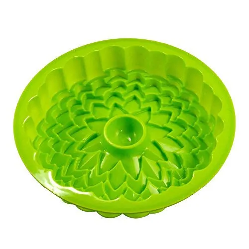 1 X 9" Sunflower Bread Pie Flan Tart Birthday Party Cake Silicone Mold Pan Bakeware