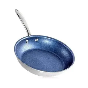 10" Granitestone Stainless Steel Non Stick Frying Pan (Blue)