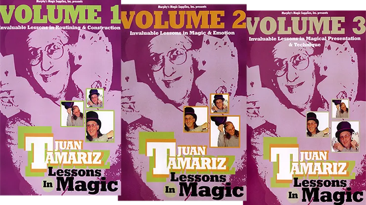 3 Vol. Combo Juan Tamariz Lessons in Magic video DOWNLOAD