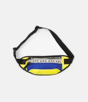 A.P.C. Repeat Hip Pack - Royal Blue