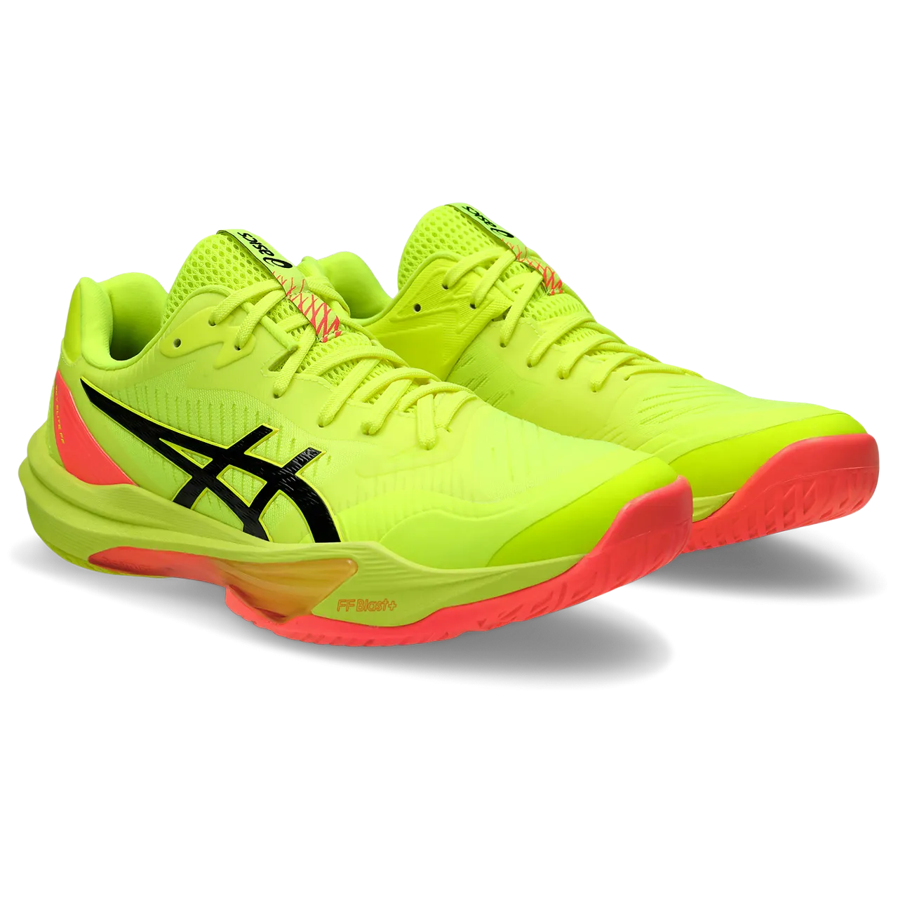 Asics Men's Sky Elite FF 3 Paris Indoor Court Shoes Safety Yellow