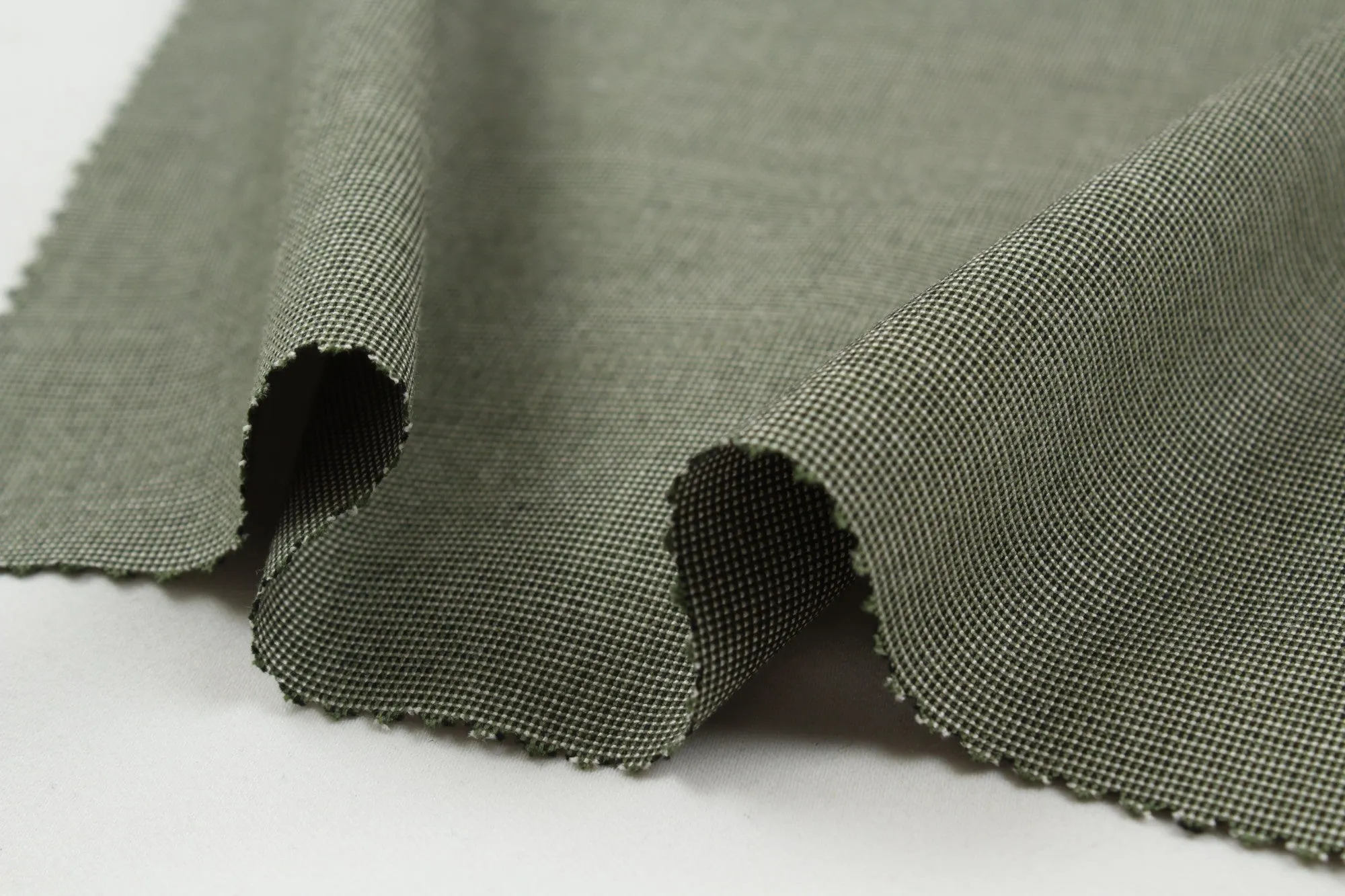 Banana Fiber and Recycled Polyester Woven Fabric - Stretch