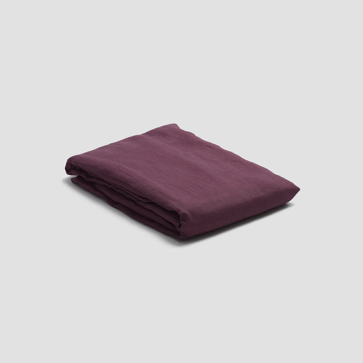 Berry 100% Linen Fitted Sheet