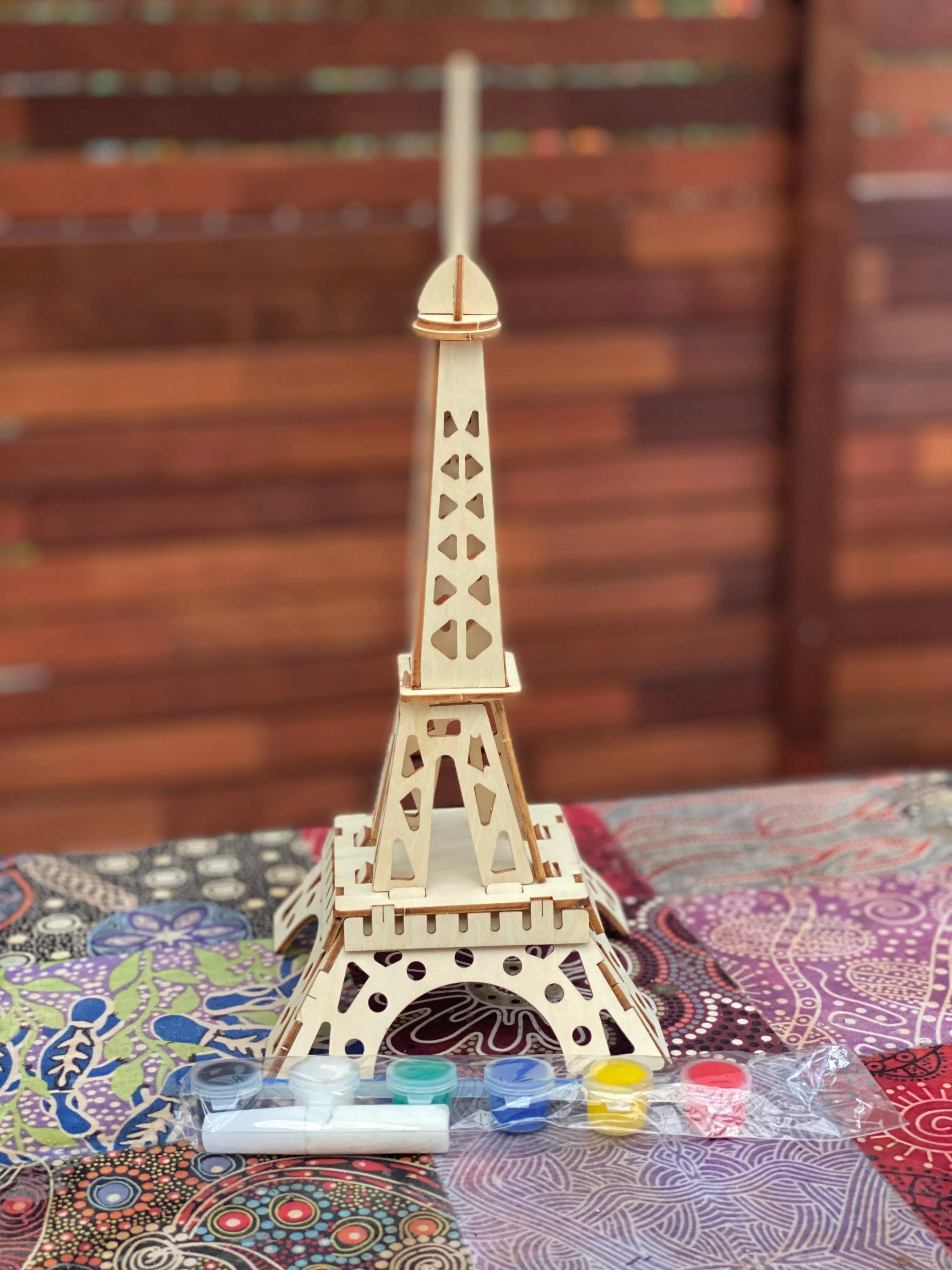 Build and Paint your own Eiffel Tower - AMAZING Gift