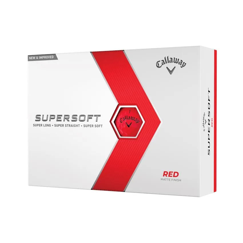 Callaway SuperSoft Golf Balls '23 Matte Finish