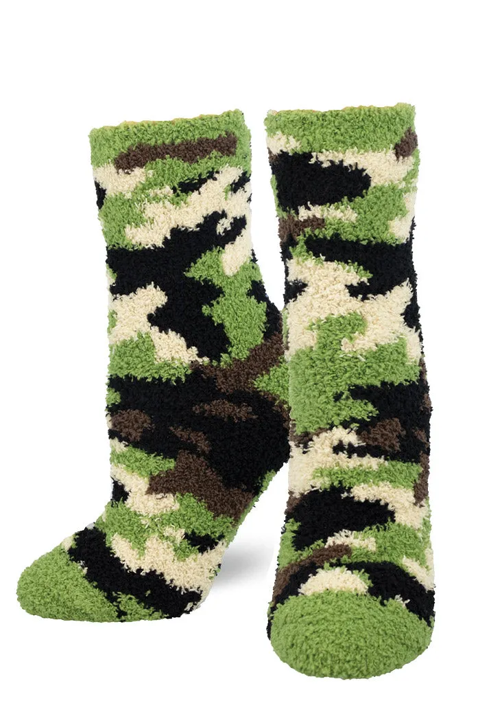 Camouflage Cozy Women's Socks