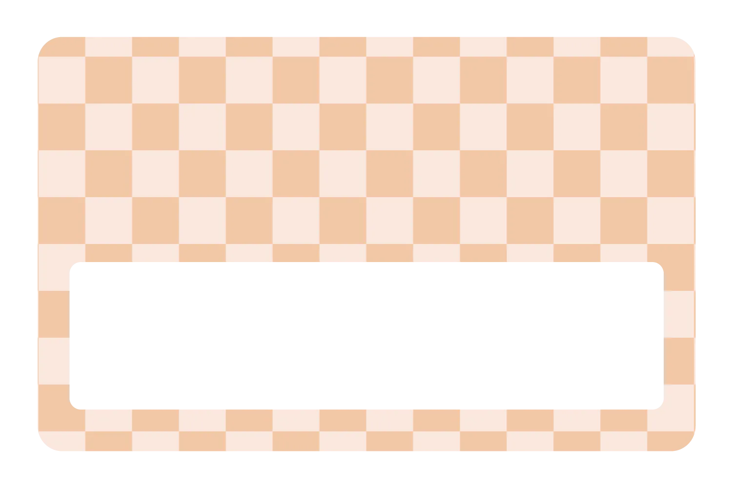 Checkered Cream