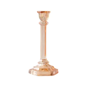 Cinnamon Glass Candle Holder