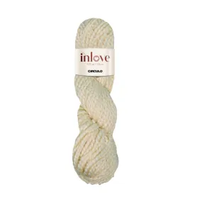 Circulo INLOVE 100% Cotton fiber 125m - 100g, Color Natural (430927-20)