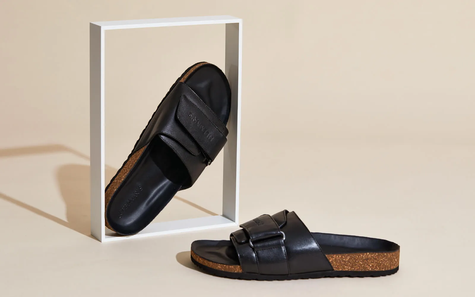 Cork Slides : Black