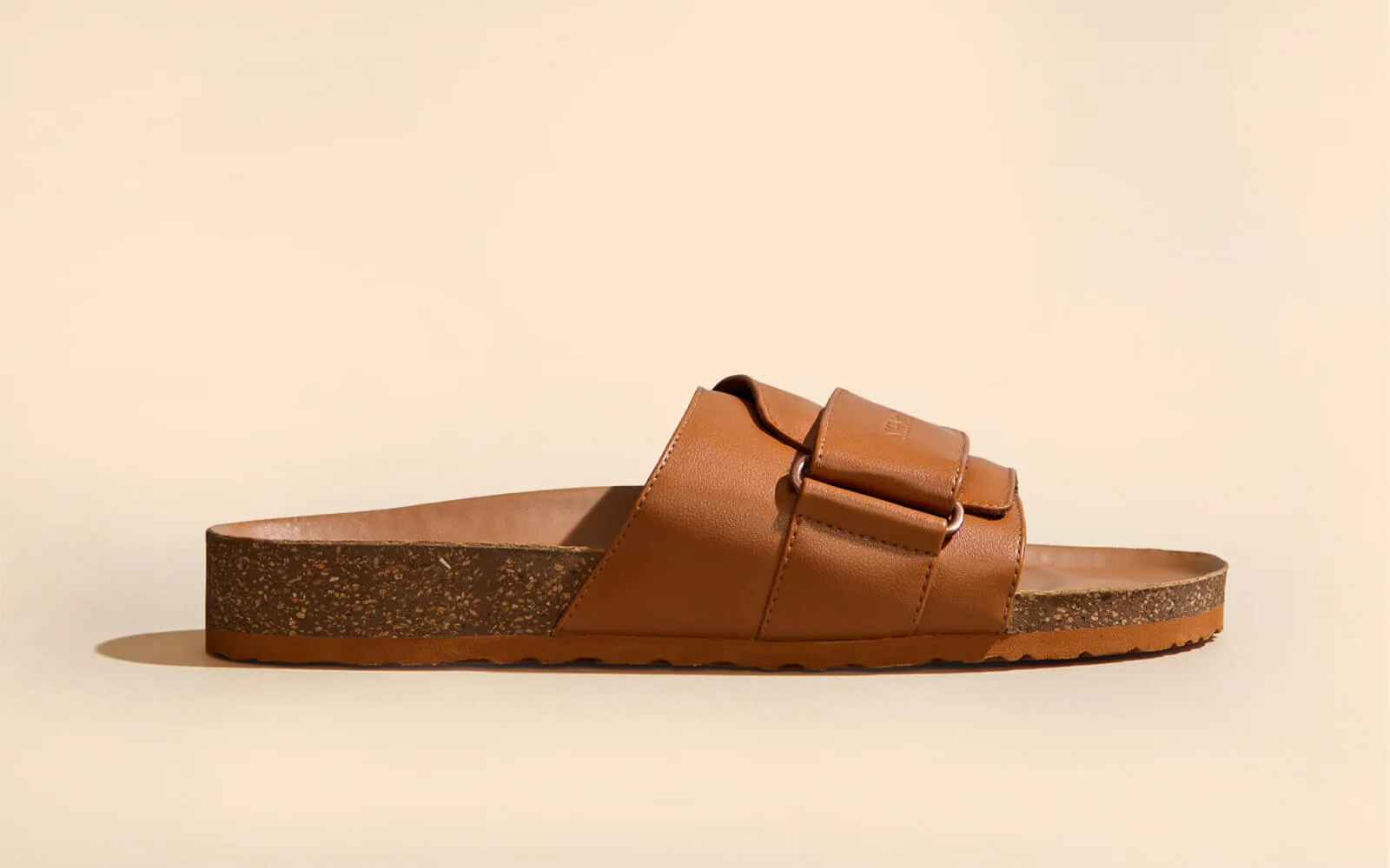 Cork Slides : Tan