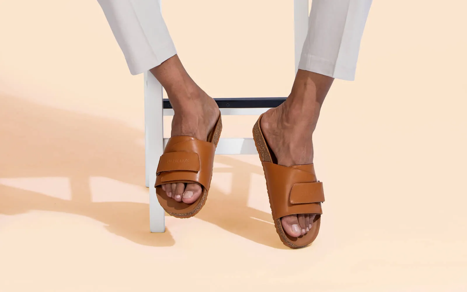 Cork Slides : Tan