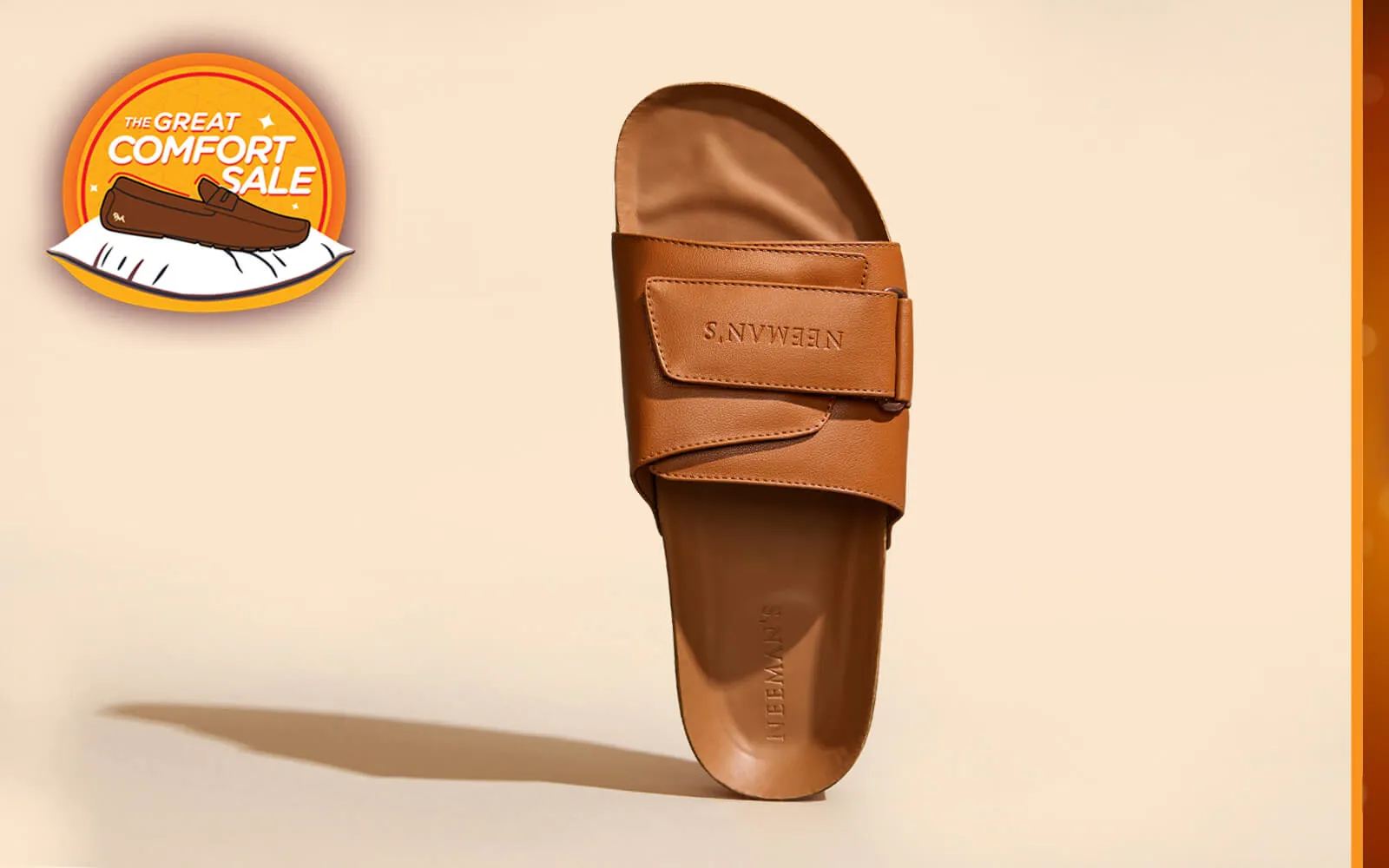 Cork Slides : Tan