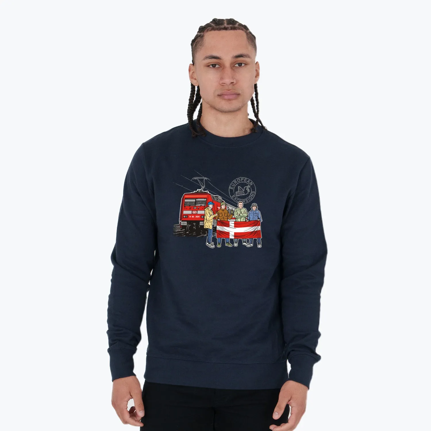 Denmark Excursions Sweatshirt Navy