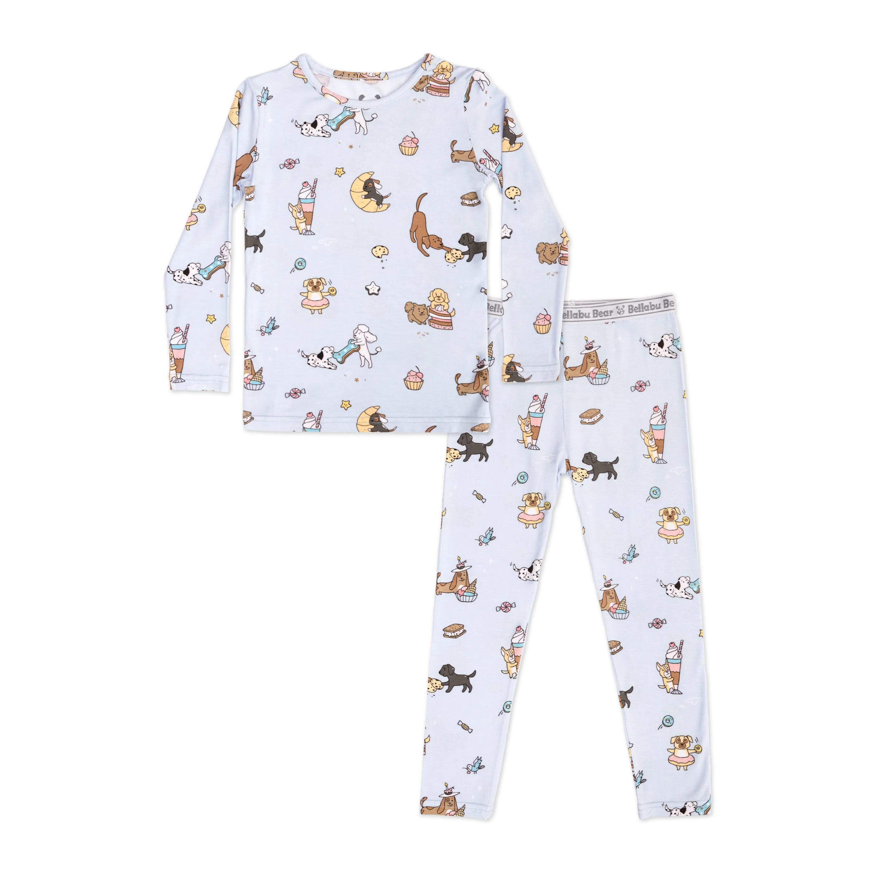 Dessert Dogs Bamboo Kids Pajamas