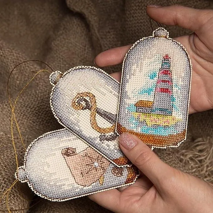 DIY Cross Stitch Kit, ANCHOR "In search of treasures", CRYSTAL ART (T-88)