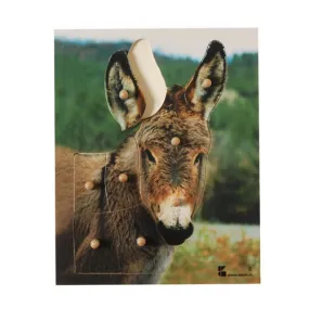 Donkey- Knobbed Animal Puzzle