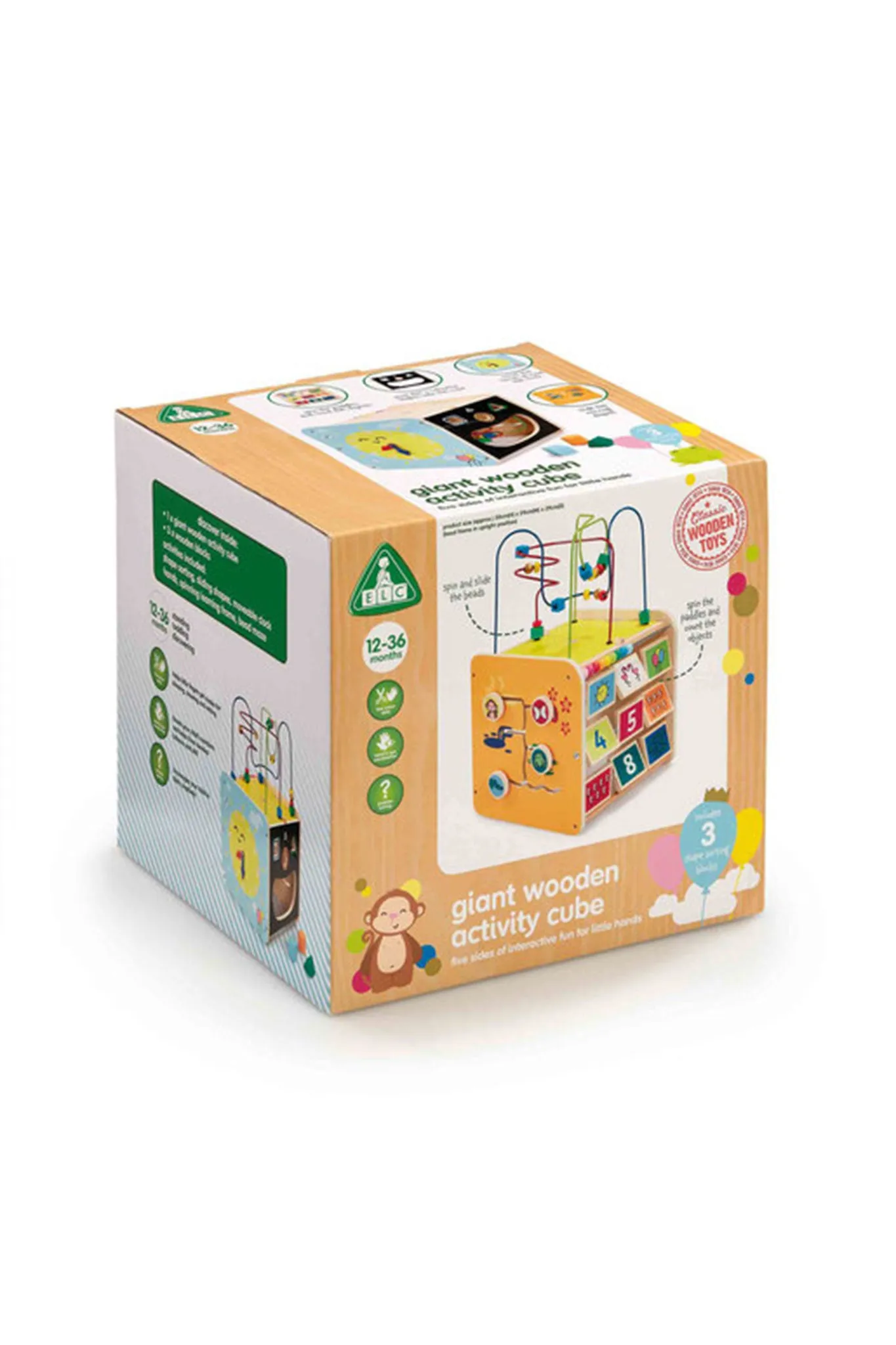 Early Learning Centre Wooden Activity Cube