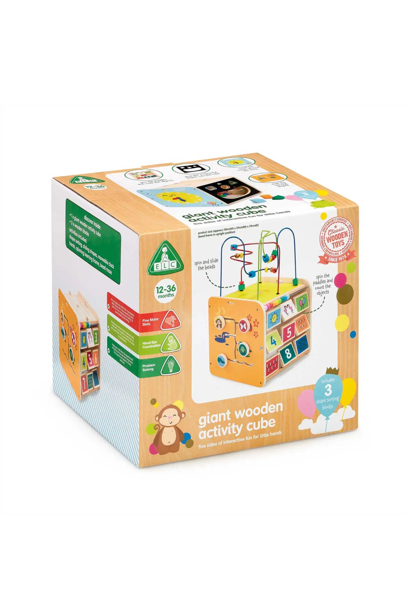 Early Learning Centre Wooden Activity Cube