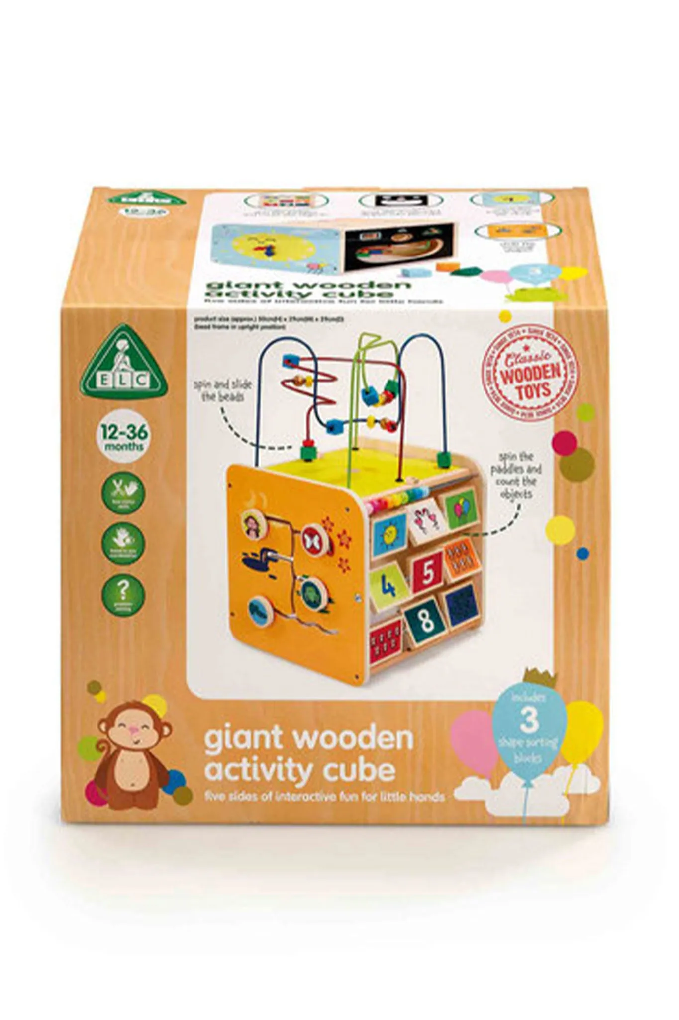 Early Learning Centre Wooden Activity Cube