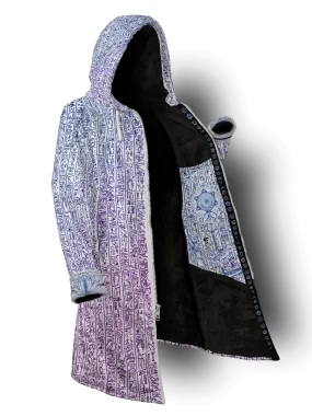 Egyptian Glyphs (Magenta) Cyber Hooder Cloak