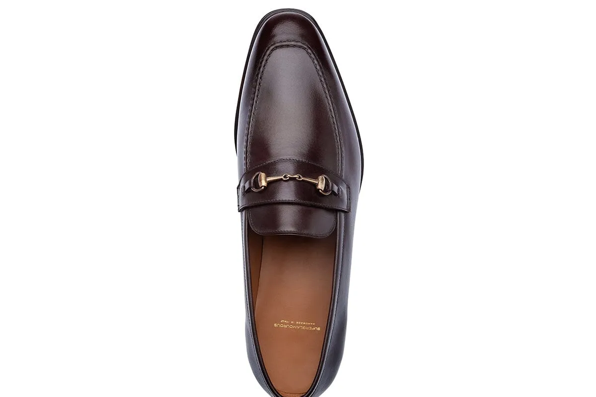 ELMORO VINTAGE COCOA LOAFERS