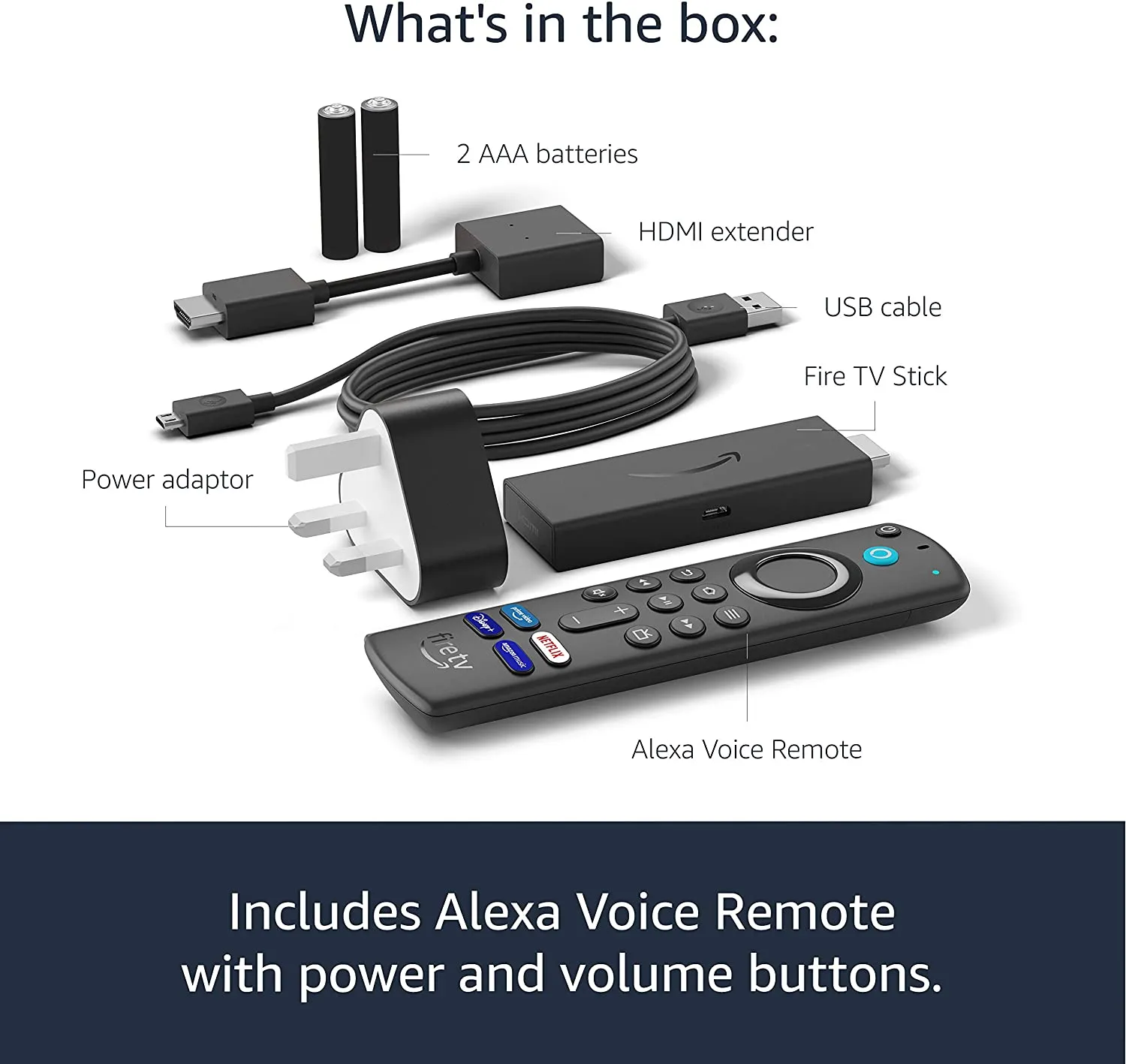 Fire TV Stick with Alexa Voice Remote