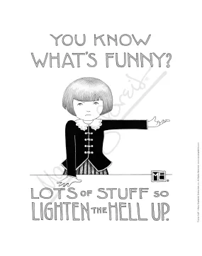 Funny Stuff Fine Art Print