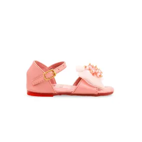 Girls Pink Formal Sandal KD9621