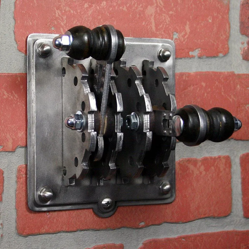 Industrial Laboratory Light Switch Cover - Double Toggle