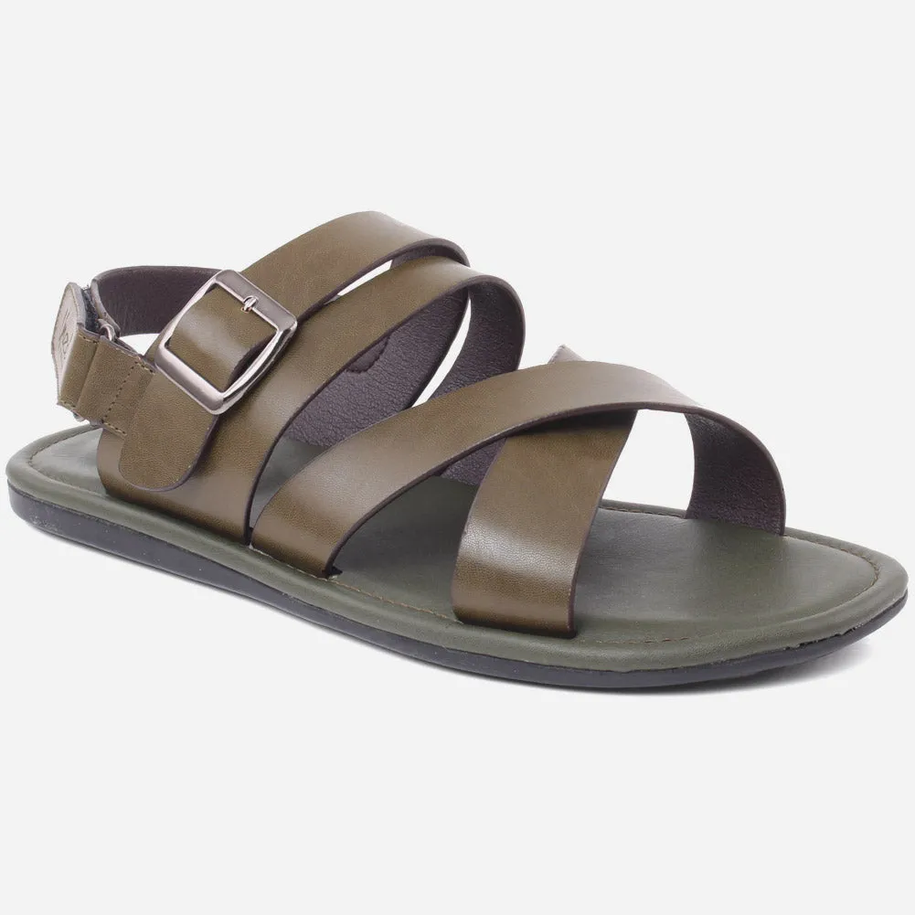 Men "ALBERT" Rubber Sole Comfortable Sandals