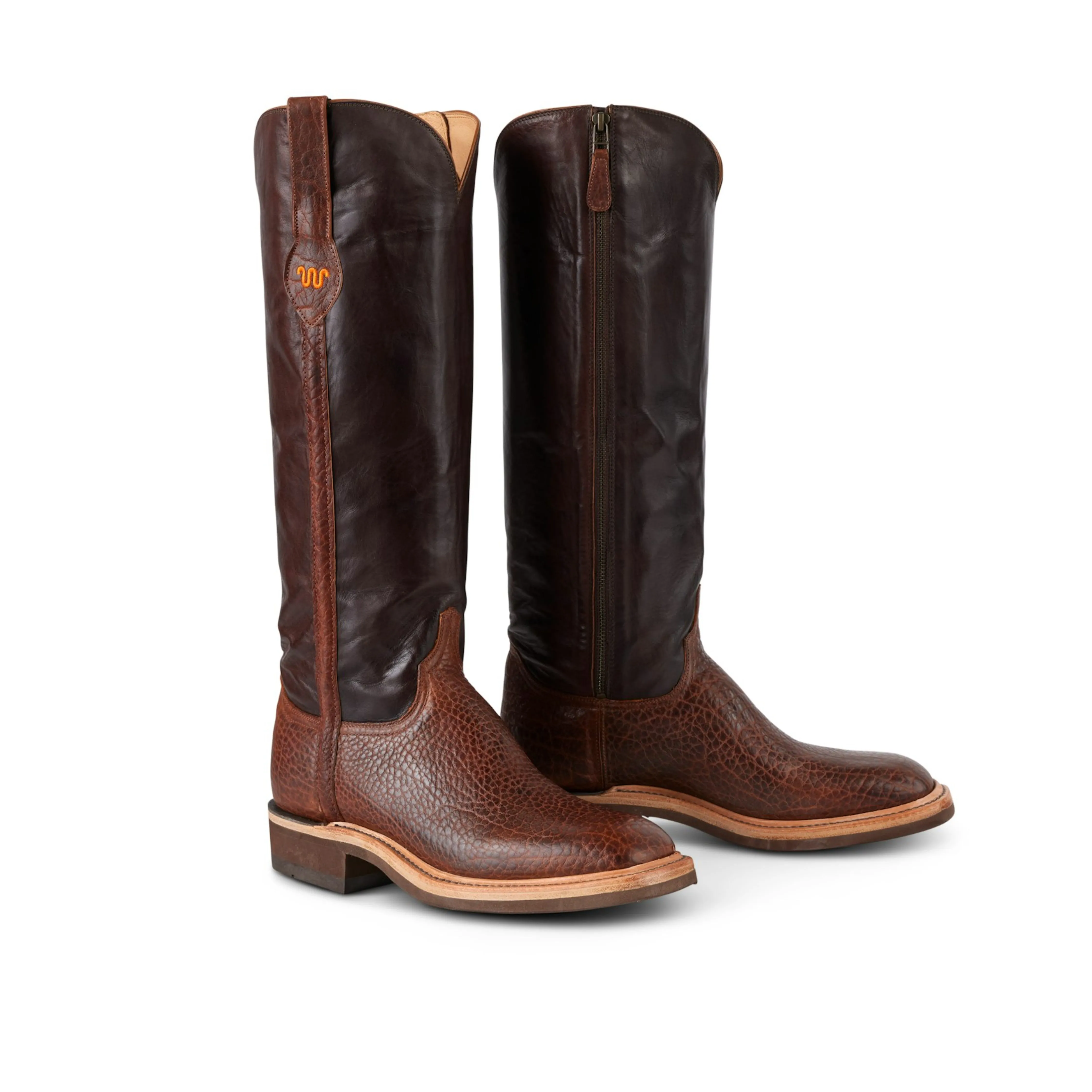 Mens King Ranch Lucchese Snake Boot