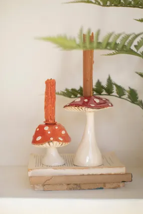 Mushroom Candle Holder