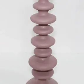 Pink Candlestick Holder