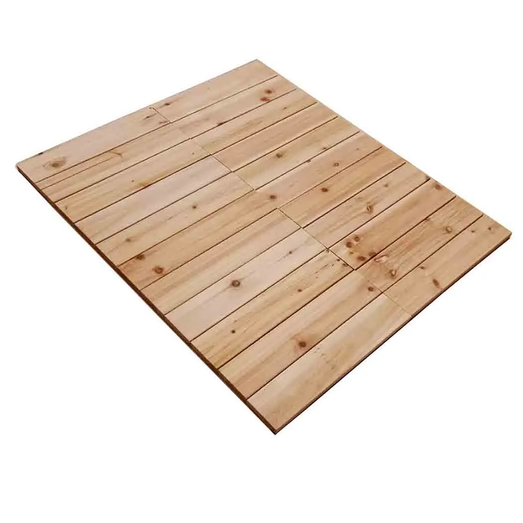 Redwood Mansion Playhouse Floor - No Tools Required