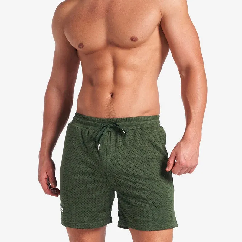 Teamm8 S.S.C 6" mesh short forest green